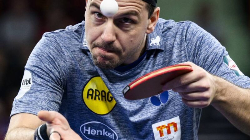 Ohne Timo Boll: Borussia Düsseldorf blickt auf WM und Champions-League-Finale