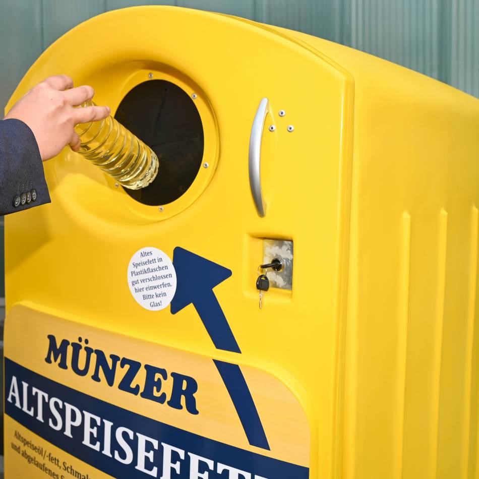 Container fürs Stadtgebiet angekündigt: Haan soll Sammelort für Altspeisefett werden