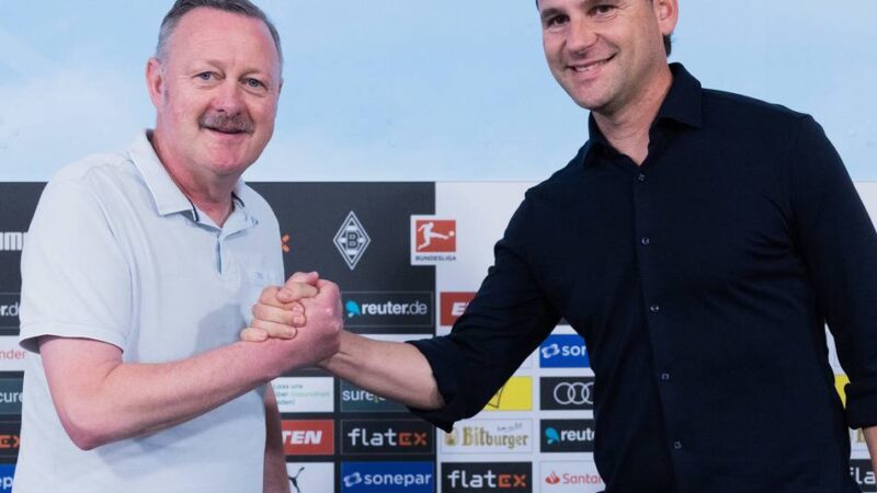 „Total entspannt“: Seoane und Virkus äußern sich zur Debatte um den Trainer-Vertrag