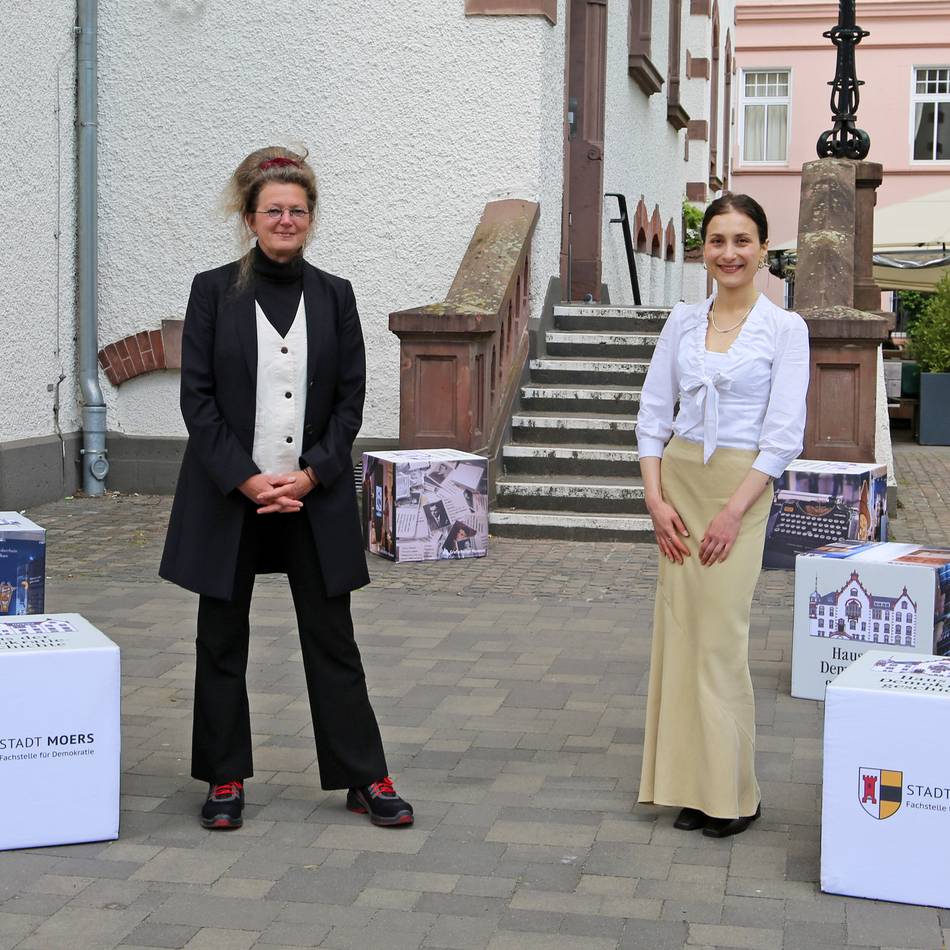 Stellenbesetzung in Moers: Neue Demokratiebeauftragte tritt ihren Dienst an