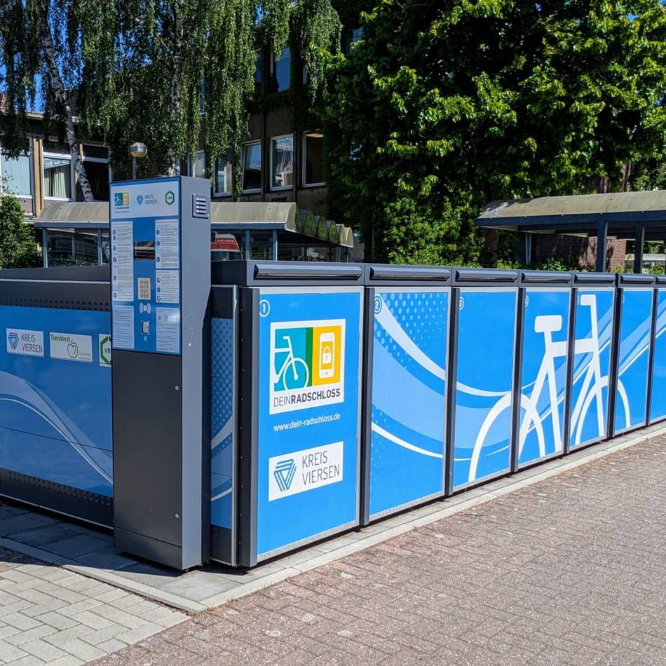 Ein Jahr Dein-Radschloss-Radboxen im Kreis Viersen: Radboxen erleichtern Umstieg auf Bus und Bahn