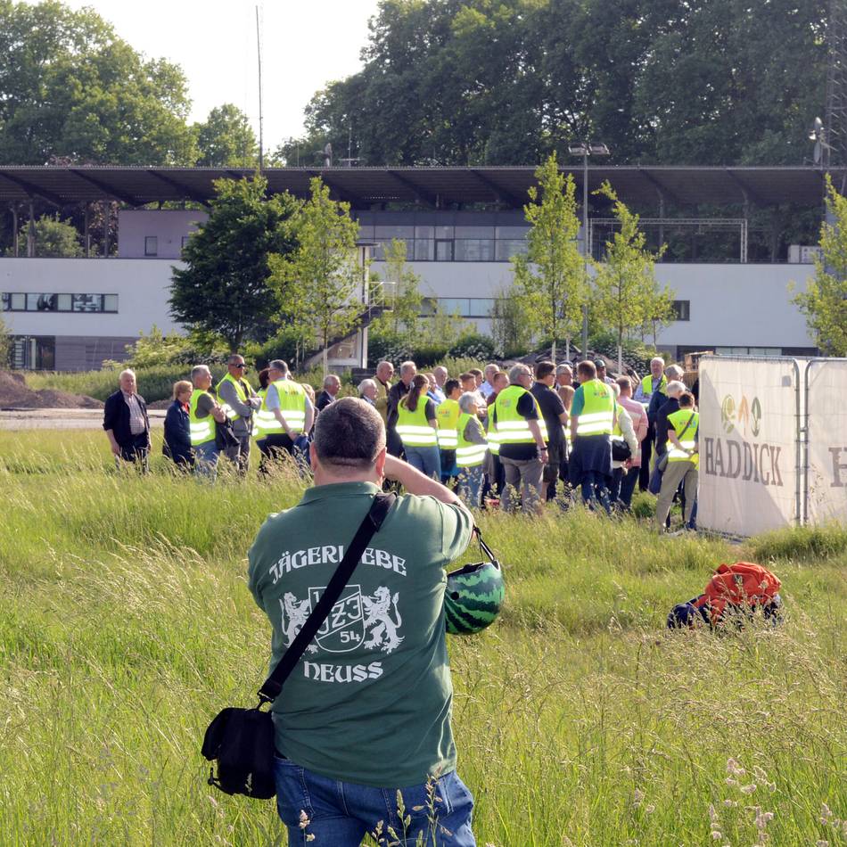 So funktioniert Das Neusser Schützenfest während der Laga 2026: Ein „Schützenhäuschen“ auf der Laga