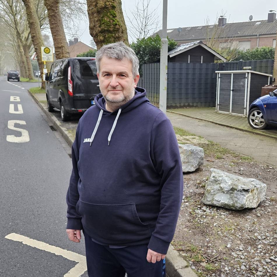 Kurioser Fall aus Mönchengladbach: Thomas Schmitz darf nicht vor seiner Garage parken – oder?