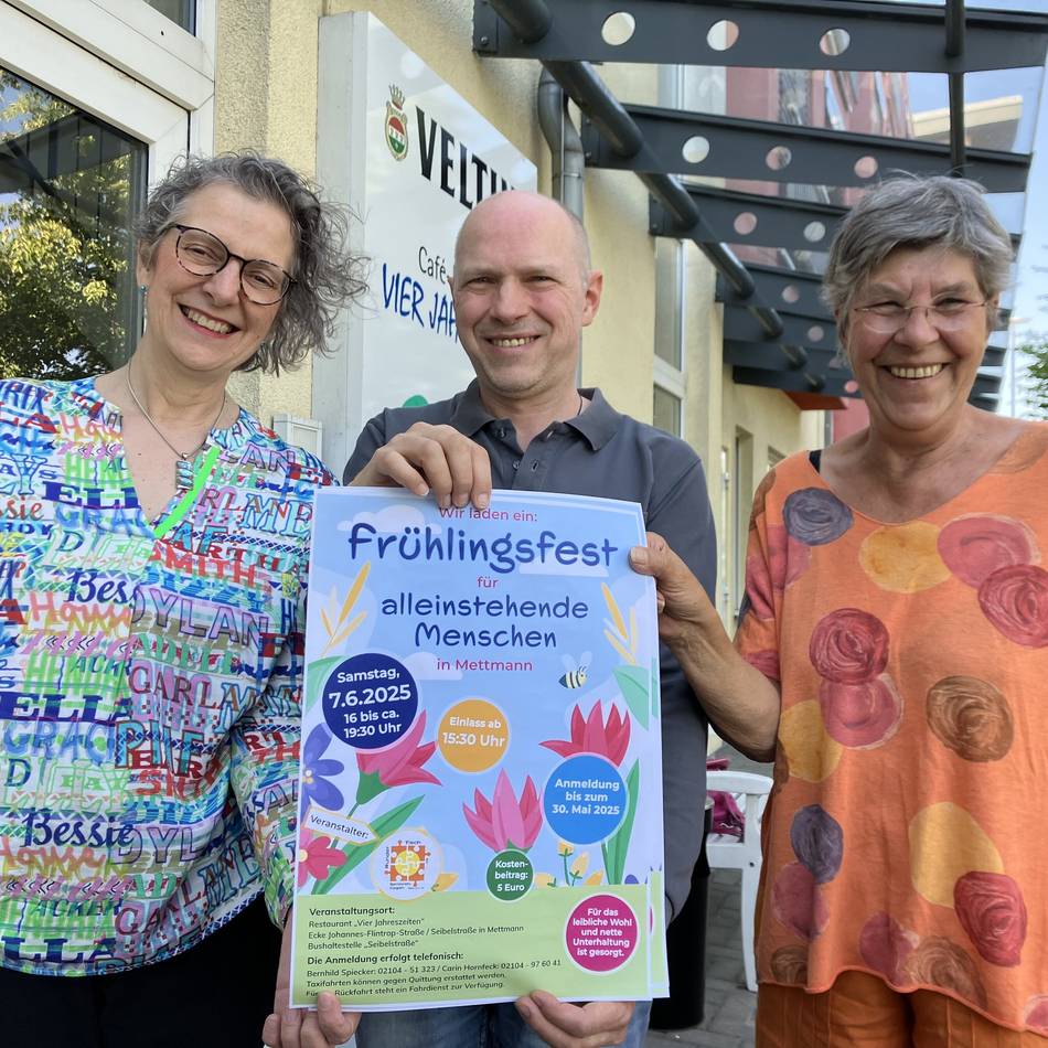 Veranstaltung in Mettmann: Ein Frühlingsfest gegen Einsamkeit