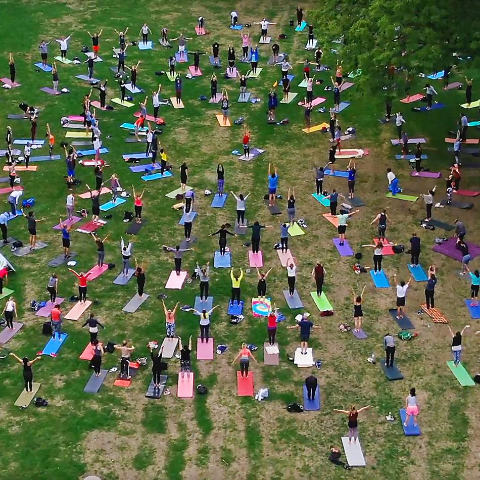 Sport im Park: Das größte Fitnessstudio Düsseldorfs