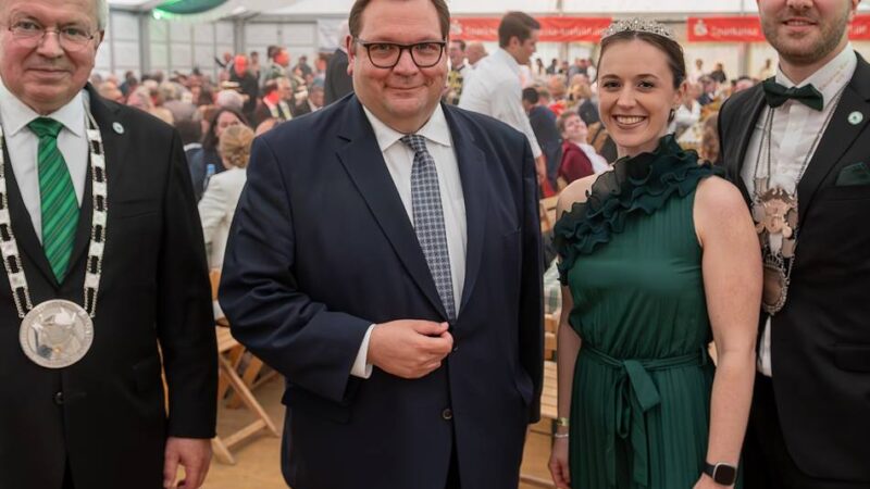 175 Jahre Bürgerschützenverein Traar: „Ich bewundere eine solche Traditionstreue“