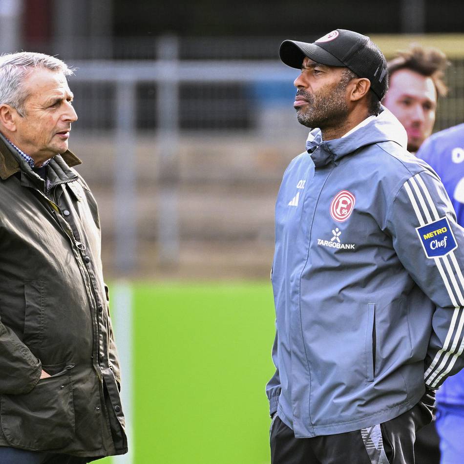 Nach verpasstem Relegations-Platz: So stärkt Allofs Fortuna-Trainer Thioune den Rücken