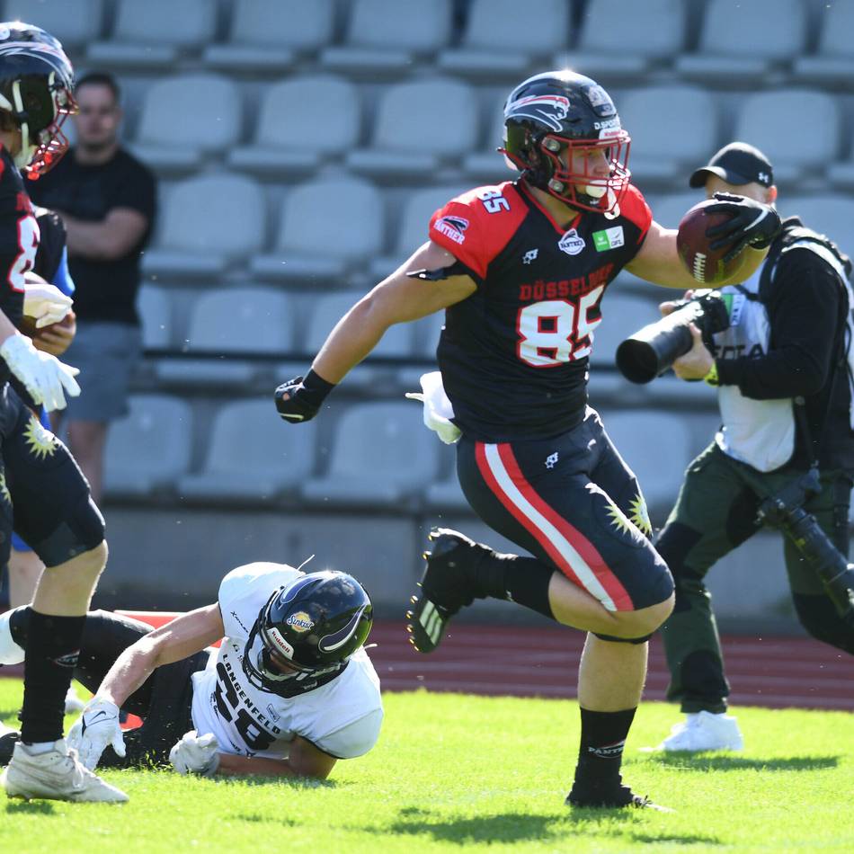 Zweiter Dämpfer für die Panther: Düsseldorfs Footballer unterliegen Kiel mit 14:30