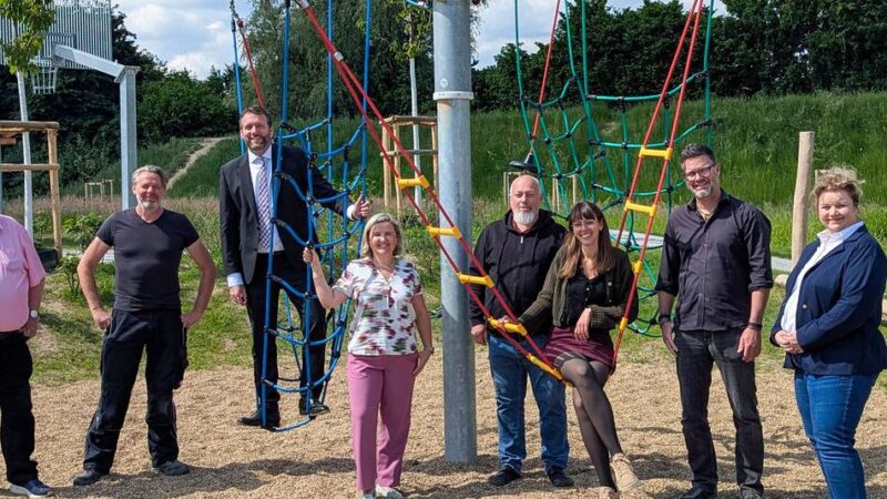 Er kostete 185.000 Euro: Weiterer Leuchtturm-Spielplatz in Schwalmtal fertiggestellt
