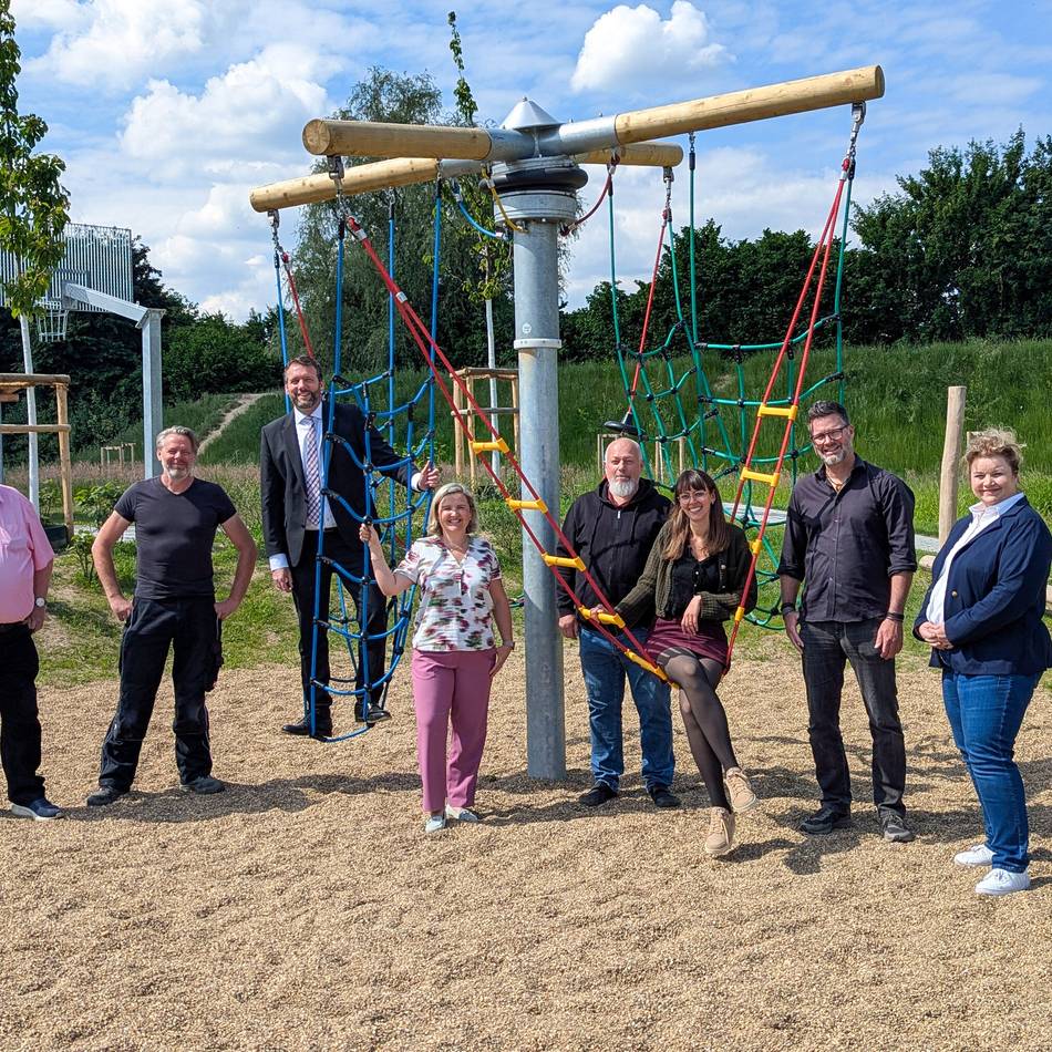 Er kostete 185.000 Euro: Weiterer Leuchtturm-Spielplatz in Schwalmtal fertiggestellt