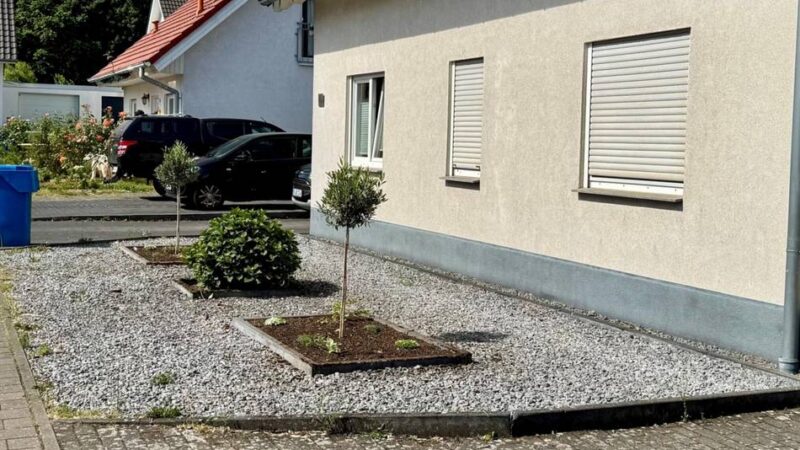 Naturschutz in Viersen: Schottergarten vor dem Haus? Post von der Stadt!
