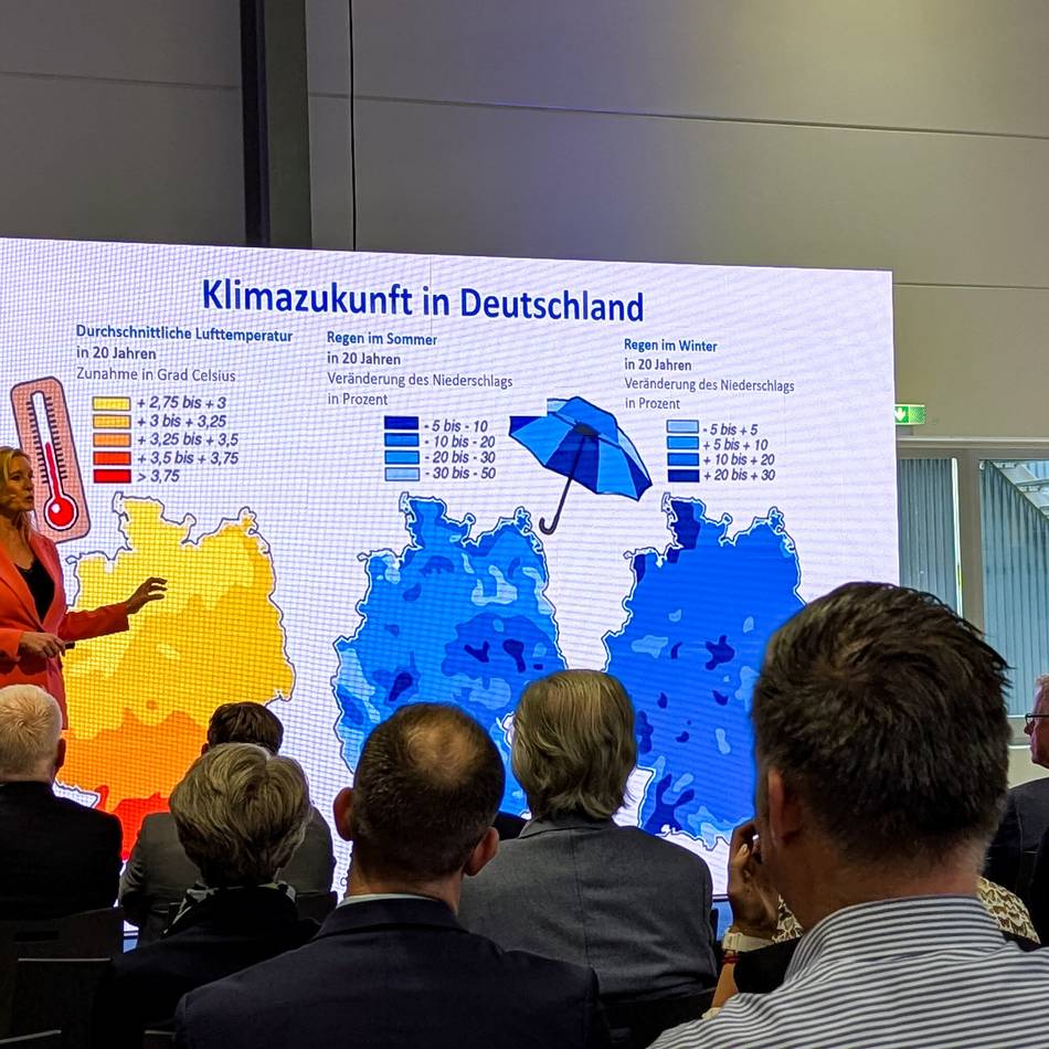 Veranstaltung des Forums Zukunft in Brüggen: Über die wirtschaftlichen Folgen des Klimawandels
