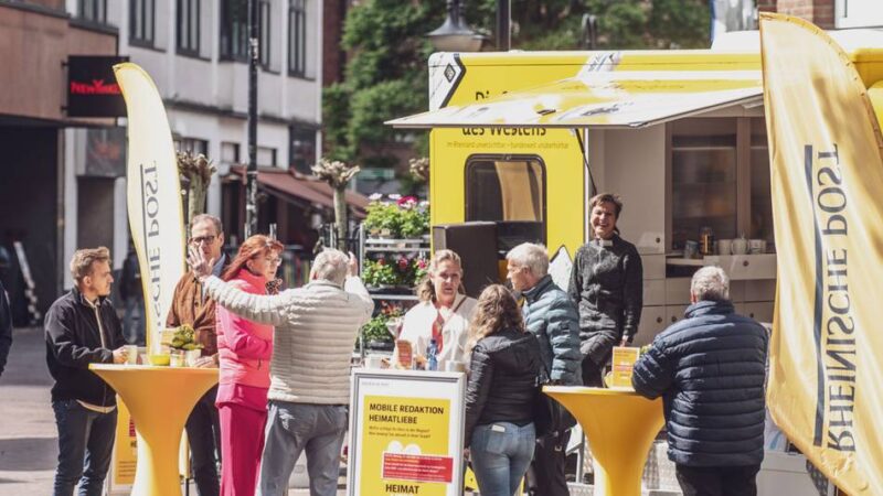Mobile Redaktion in Kleve: Seilbahn zur Schwanenburg, Wandmalerei, Tretboote – reichlich Ideen zur Laga 2029