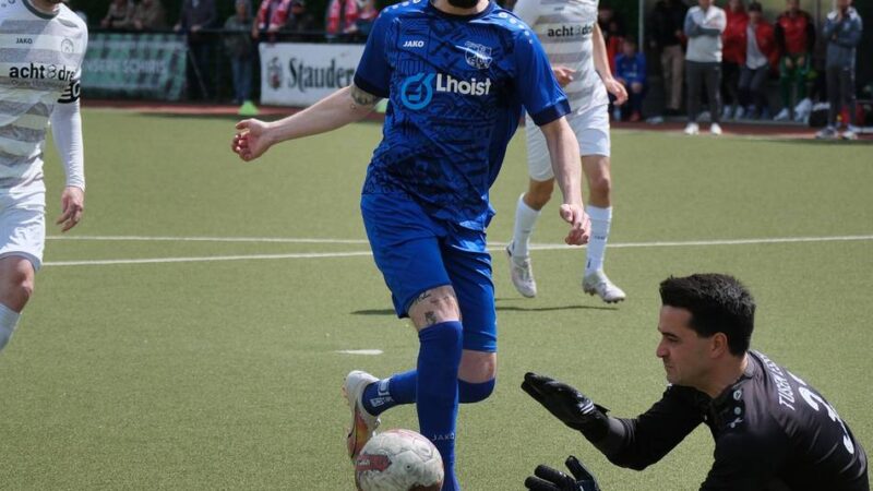 Nullnummer reicht nicht: Der 1. FC Wülfrath vergibt in Essen den ersten „Matchball“