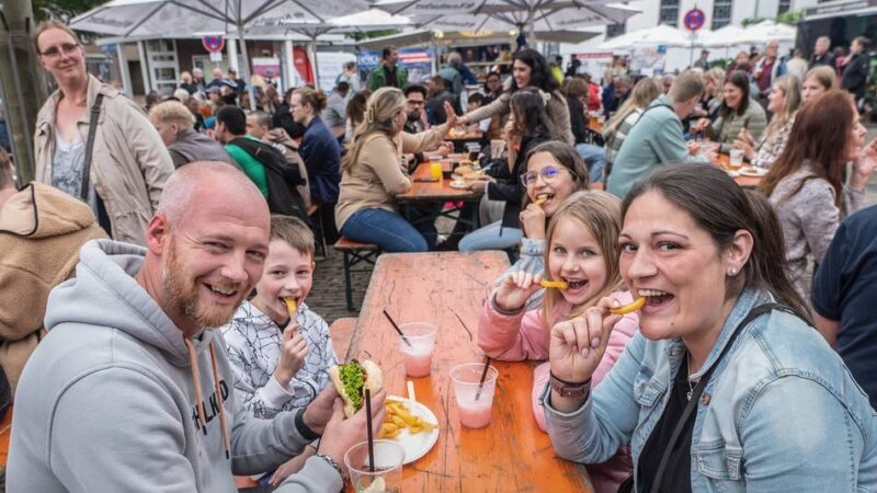 Zwischen Burger und Bands: Uedemer Streetfood-Festival wird zum Fünf-Tage-Event