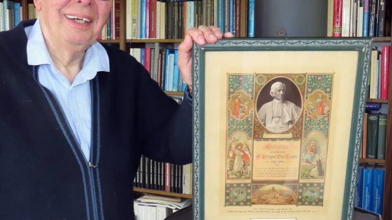 Gedenkbild für Bürgerverein: Papstvorgänger Leo XIII. wurde in Nettetal gefeiert