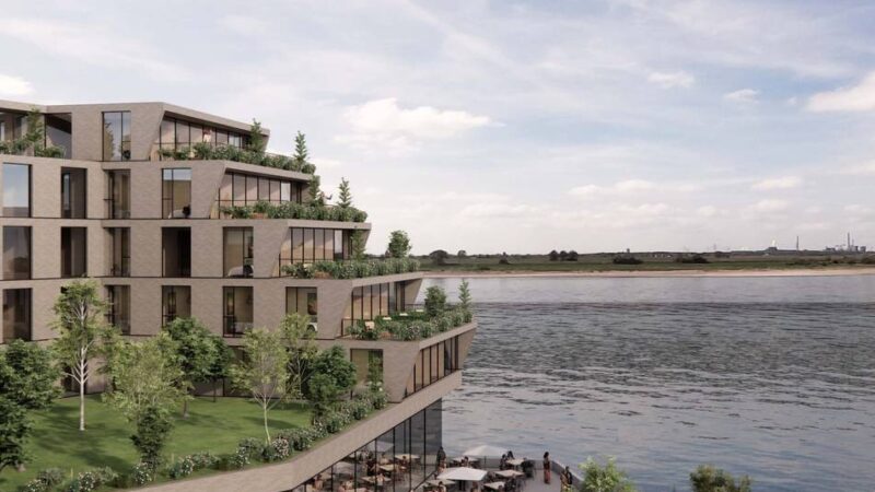 Städtebauprojekt in Krefeld-Uerdingen: So geht es beim Rheinblick voran
