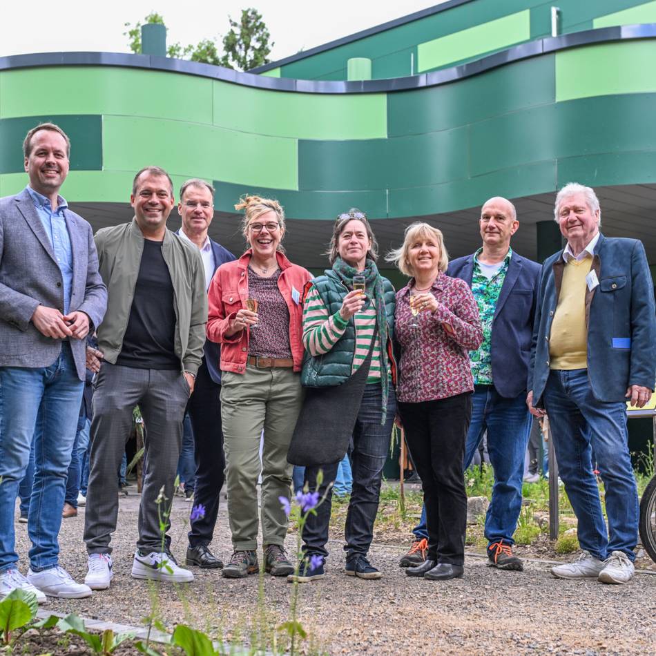 Mit Anschluss an den Schlosspark: Neue Umweltstation in Neersen eröffnet