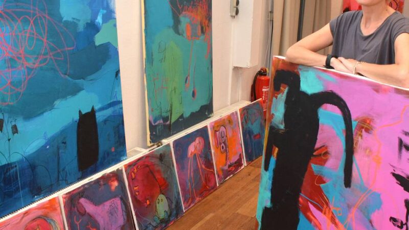Kunstausstellung in Düsseldorf: Pia Seemann stellt in Angermund aus