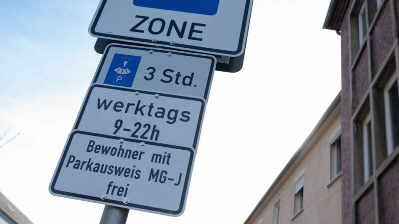 Verkehr in Mönchengladbach: Anwohnerparkzone im Westend wird erweitert