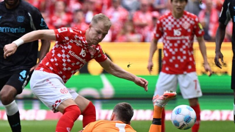 Kurioses VAR-Spektakel: Bayer fängt sechs Tore in Mainz – und spielt 2:2