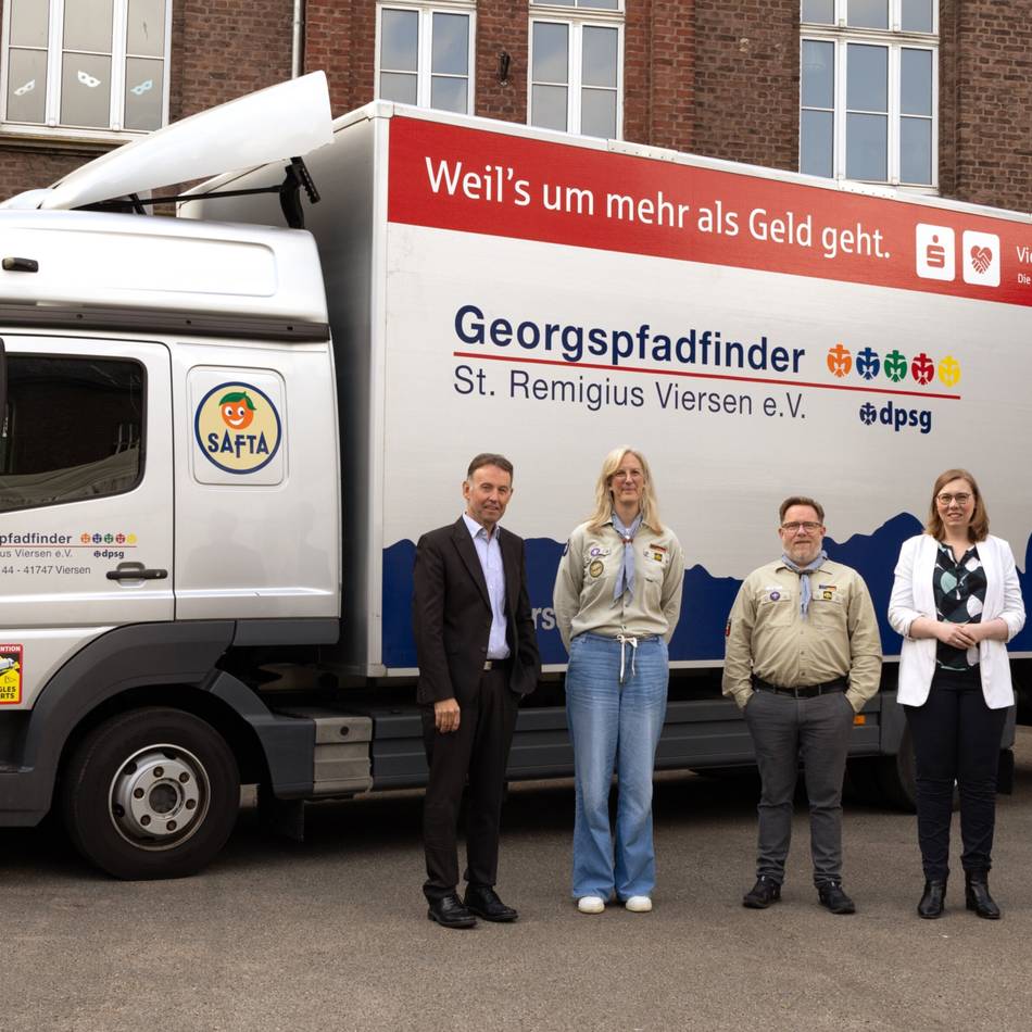 Stadtgespräch Viersen: Neuer Lkw für Pfadfinder, Unterstützung fürs Kinderhaus und ein wiedergewählter Senior