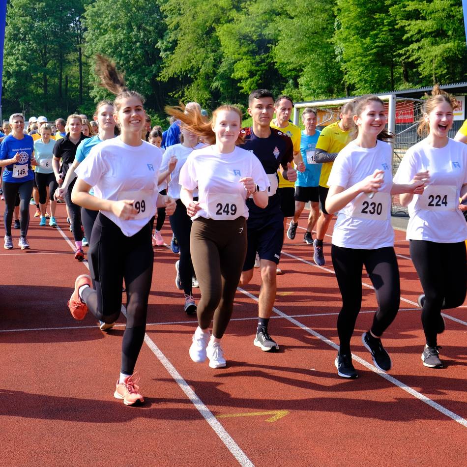 Rotary-Benefizlauf in Viersen: Laufend Gutes tun