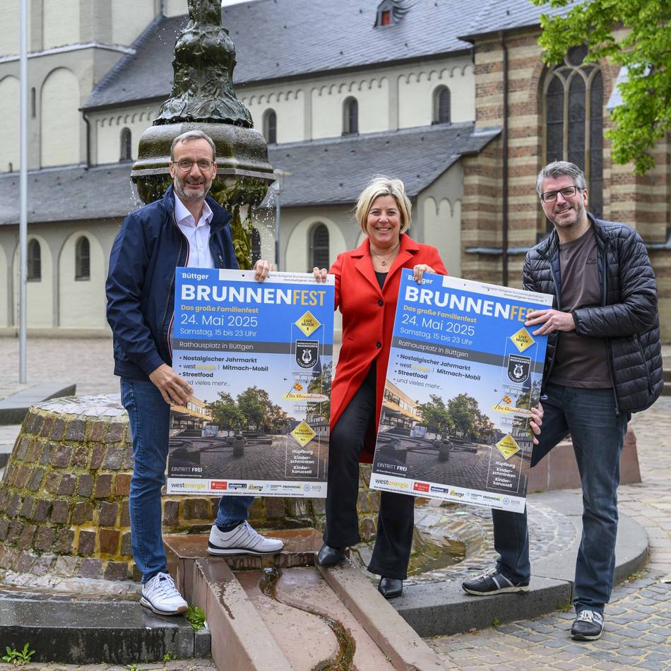 Brunnenfest in Büttgen: „Wasser zieht die Kinder magisch an“