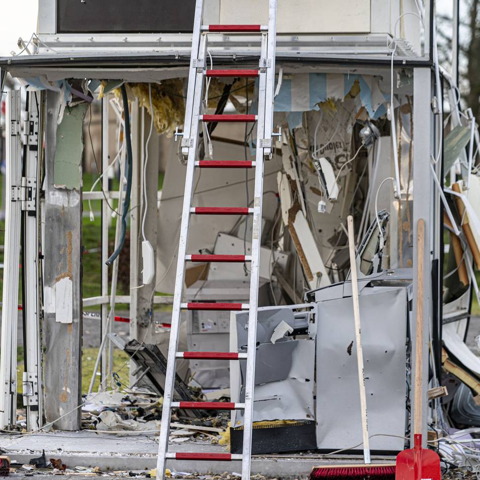 Mutmaßliche Täter festgenommen: Geldautomatensprengung in Xanten soll nur Anfang gewesen sein