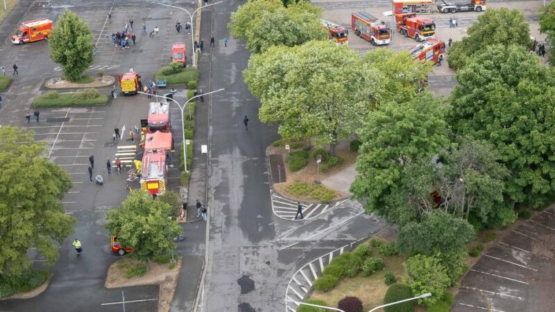 Viele Highlights im Dormagener Chempark: Macher trotzten dem Regen: Blaulichtevent begeisterte Groß und Klein