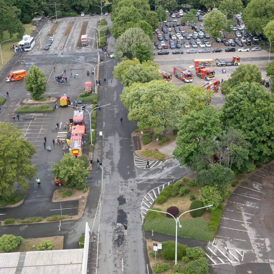 Viele Highlights im Dormagener Chempark: Macher trotzten dem Regen: Blaulichtevent begeisterte Groß und Klein
