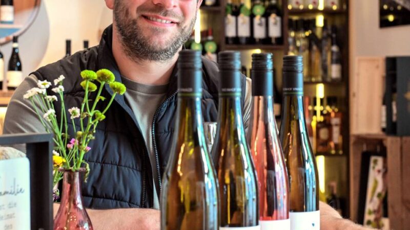 Erster Wein vom Niederrhein: Der neue Jahrgang von Gelderns Wein ist da