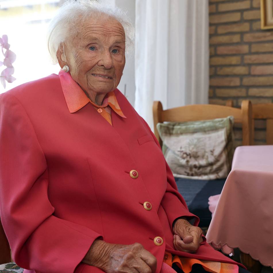 Mönchengladbacherin wird 102 Jahre alt: Christine Giebels hat „Werte, als wenn sie 50 wäre”