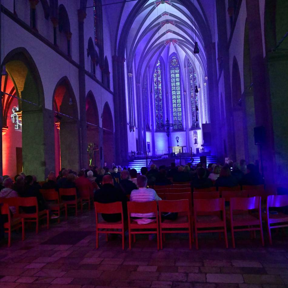 750 Jahre Chorhallenweihe: Eine Nacht voller Orgelklänge, bunter Lichter und fliegender Eulen