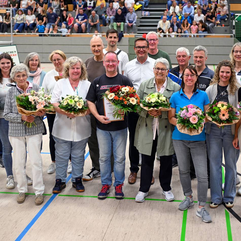 50 Jahre VC Eintracht: Die große Gelderner Volleyball-Familie