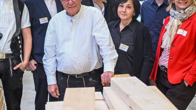 Unternehmerabend des Werberings Geldern: Mit viel Herzblut für das Bauen mit Holz geworben
