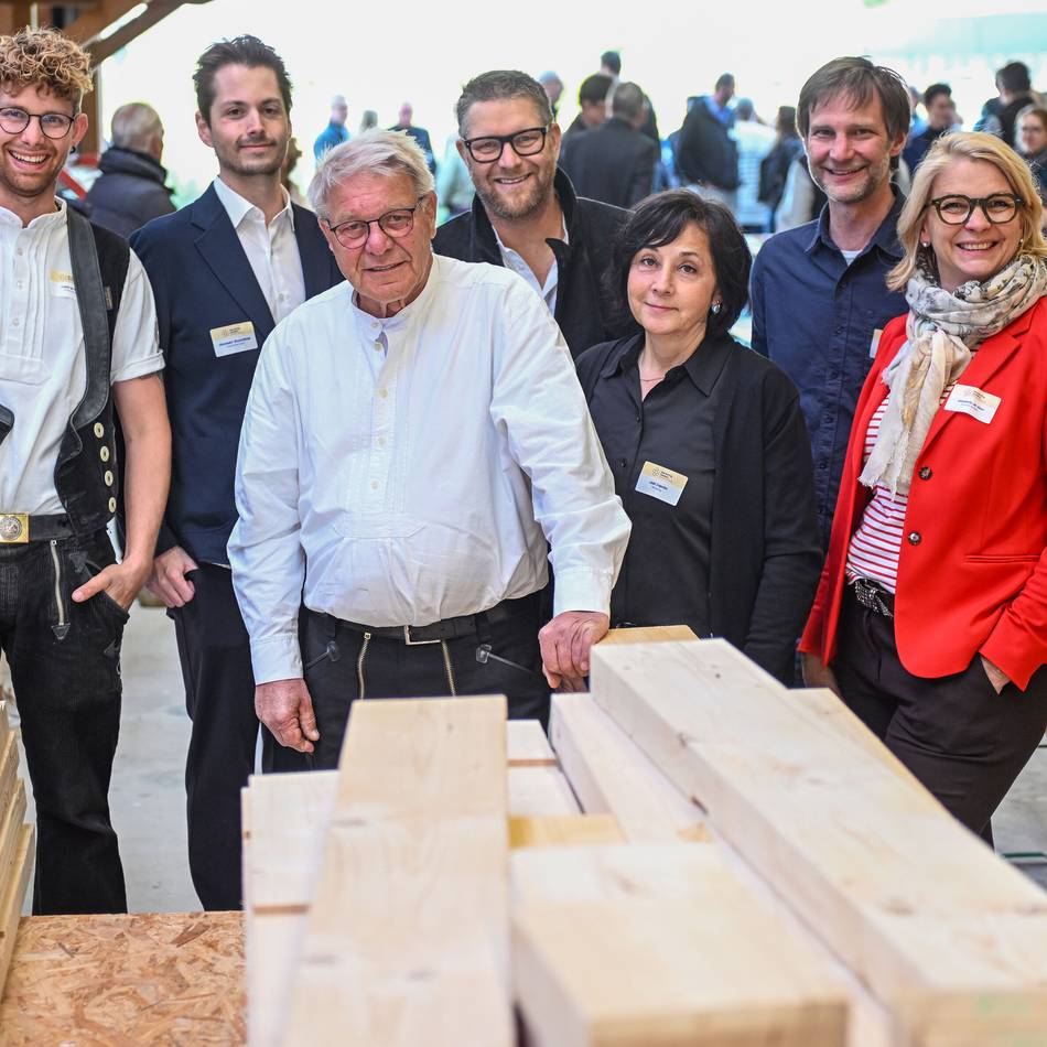 Unternehmerabend des Werberings Geldern: Mit viel Herzblut für das Bauen mit Holz geworben