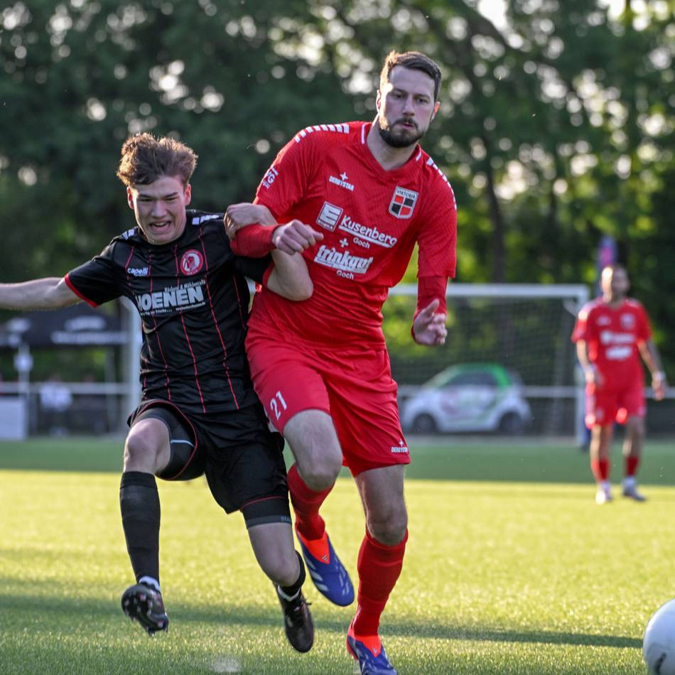 Nach 2:0-Sieg gegen Meister Goch: Der VfL Tönisberg kann am letzten Spieltag seine Aufholjagd krönen