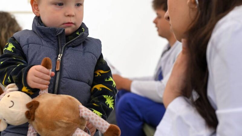 Aktion für Kinder in Moers: Zum Wohl der Teddys und anderer Stofftiere