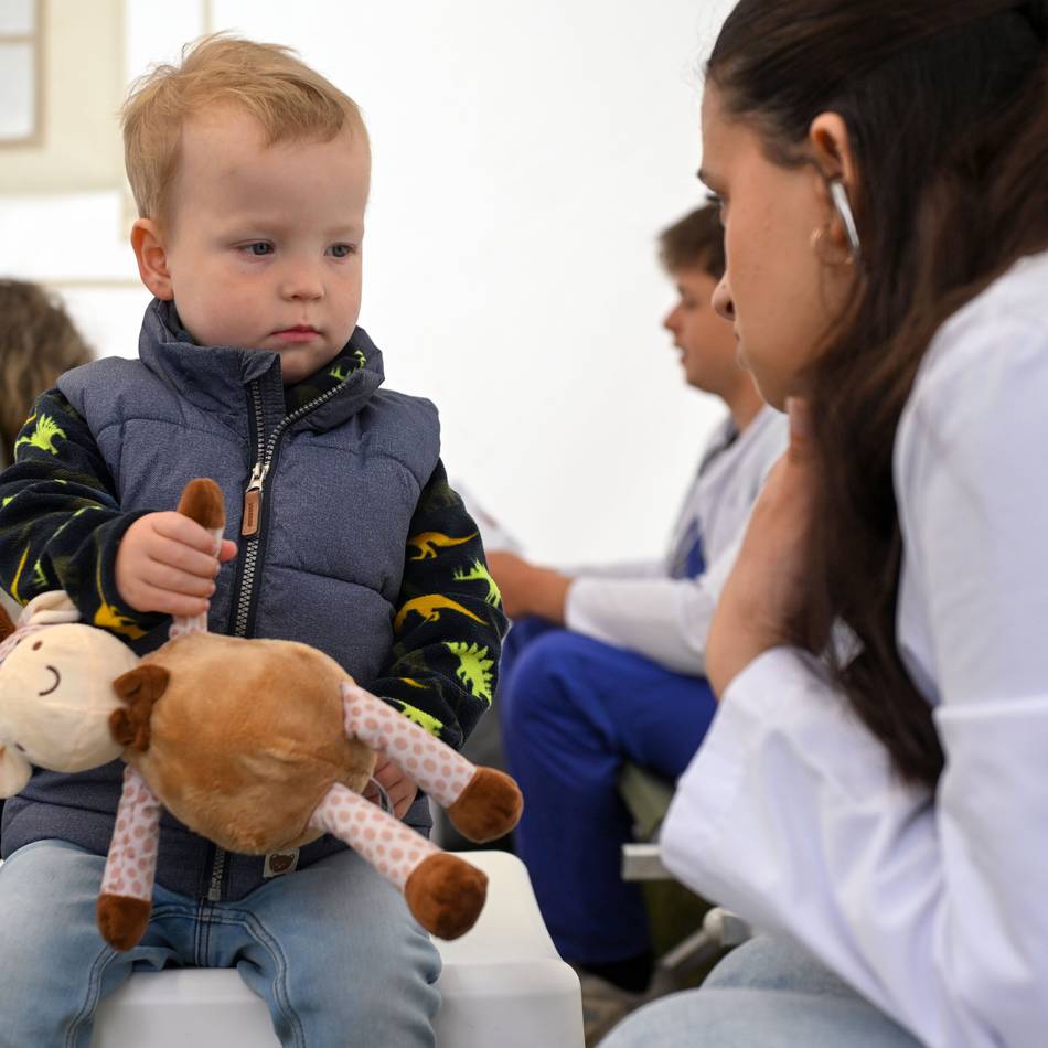 Aktion für Kinder in Moers: Zum Wohl der Teddys und anderer Stofftiere