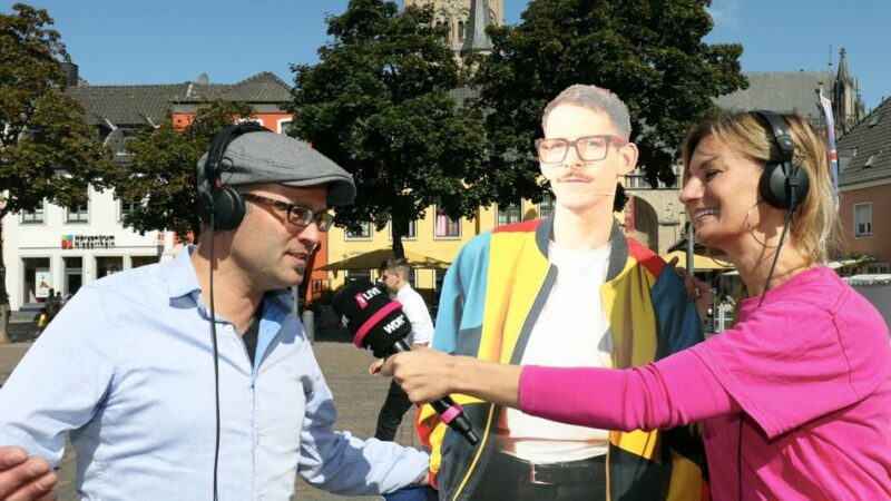 Radio hautnah erleben: 1Live sendete live aus Xanten