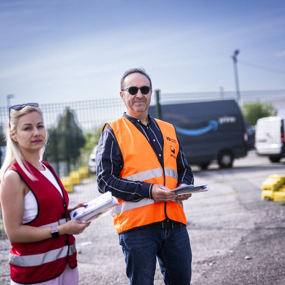 Vor Ort im Verteilzentrum: Das verdienen Amazon-Kurierfahrer in Düsseldorf