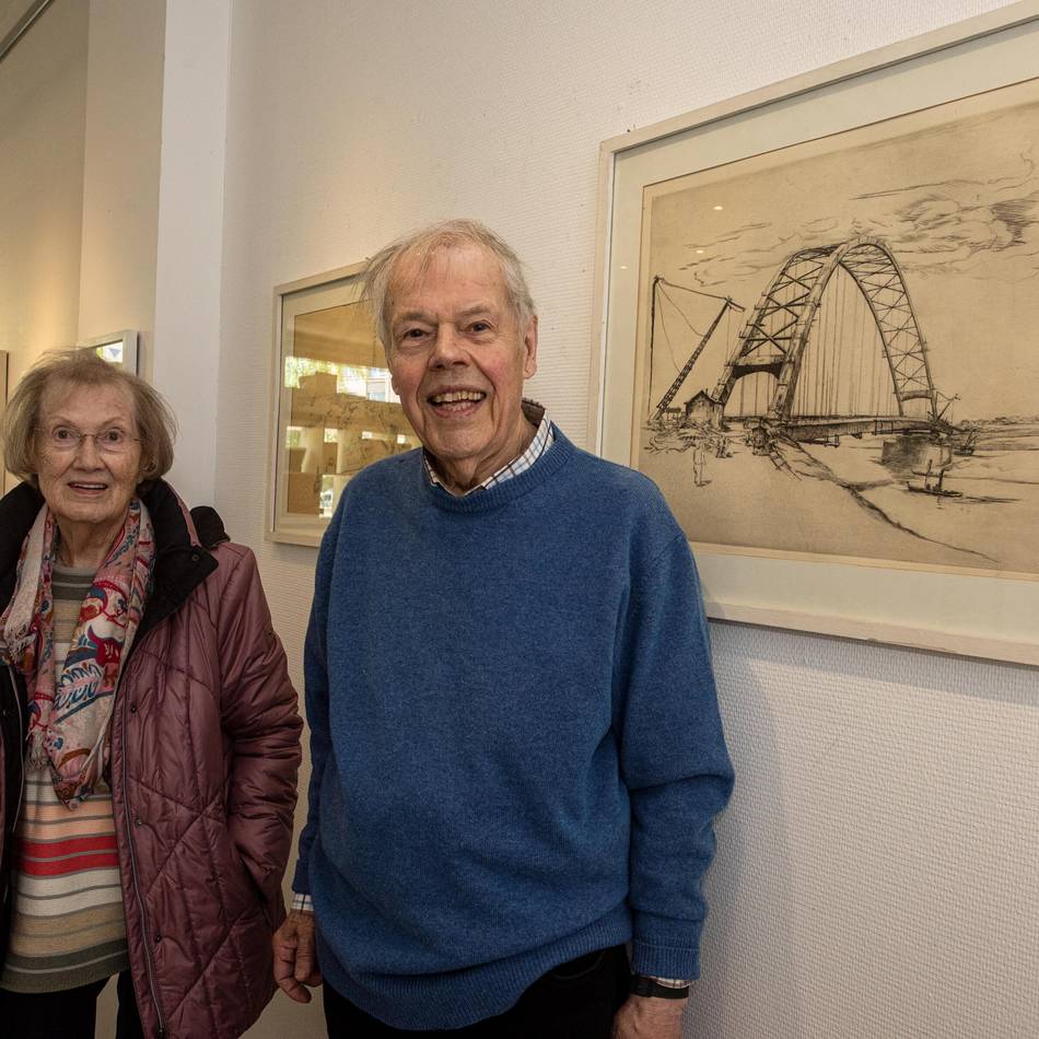 Ausstellung in der DU-Art-Galerie: Was Walter und Johanna Volkmann der Kunststiftung schenken