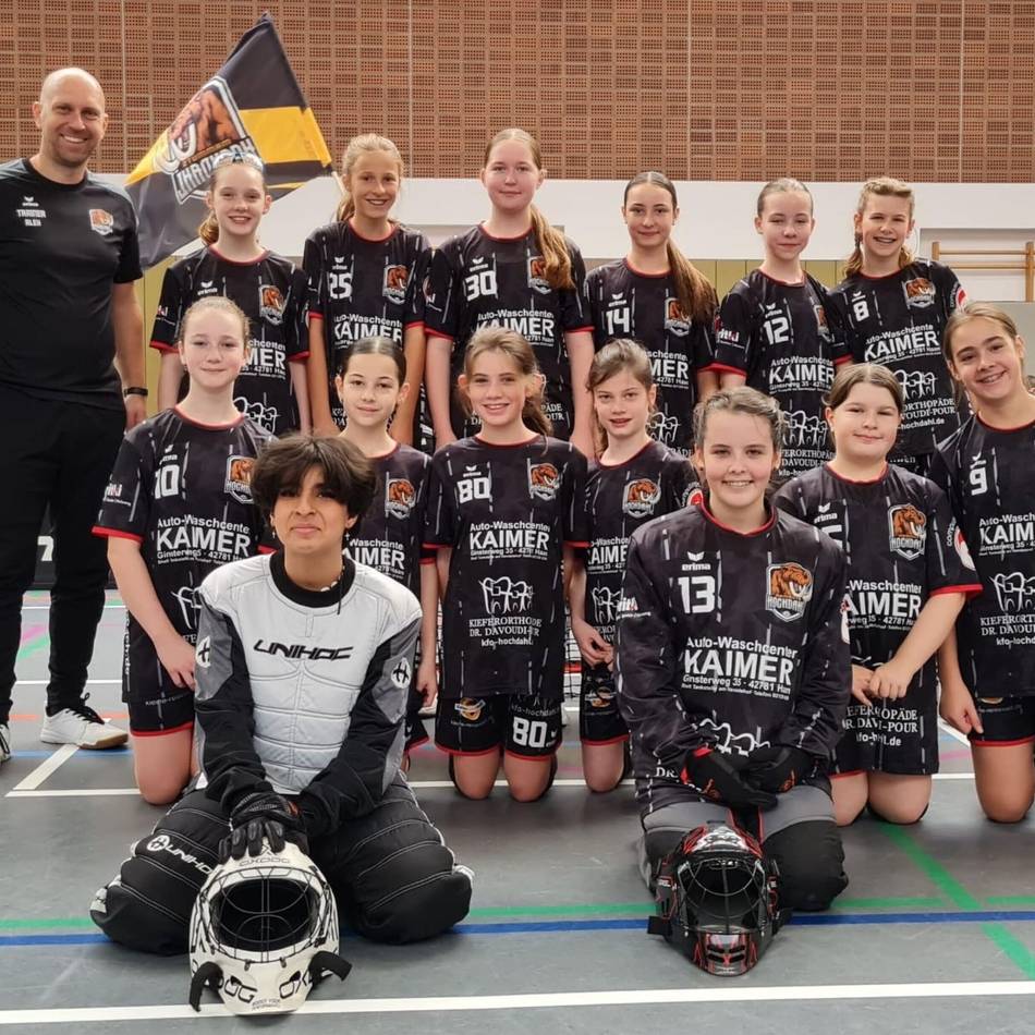 Nach Großbrand im Schulzentrum:  Hochdahler Floorballer kämpfen um DM-Titel