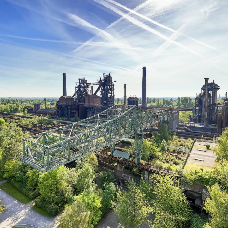 Frau gerettet: Schwerer Unfall auf Aussichtsplattform im Landschaftspark Duisburg-Nord
