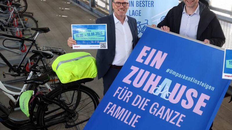 Fahrrad-Depot in Leverkusen war lange dicht: Neustart für das Pannen-Parkhaus