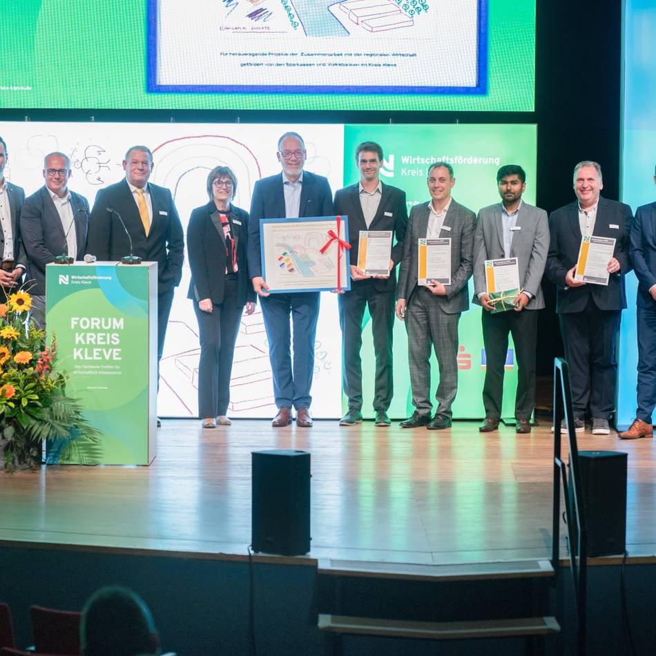 Hochschulpreis im Kreis Kleve: Wie Ipsen die Stahl-Branche revolutioniert