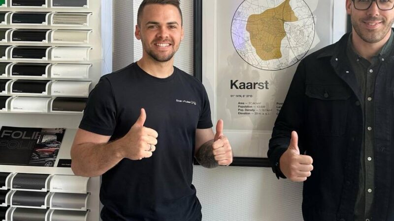Kaarster Unternehmen: Star-Folierung kooperiert mit erfolgreichem Rapper