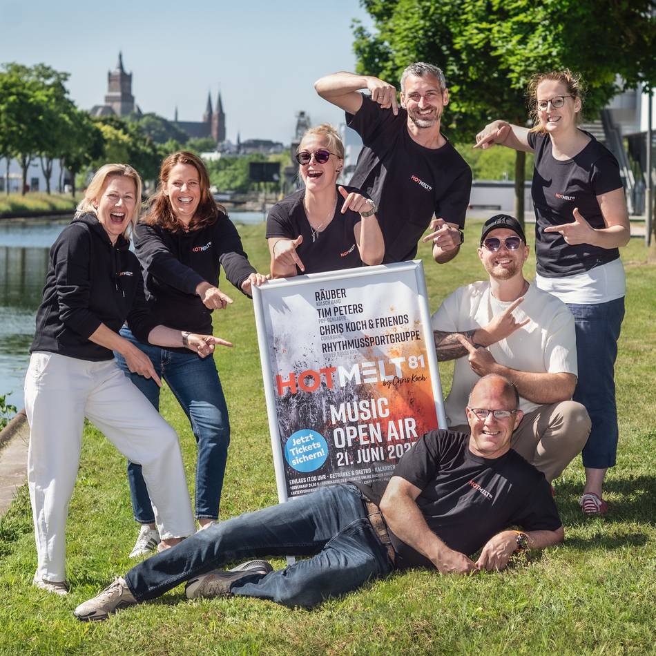 „Hotmelt 81 by Chris Koch“: Klever Musikfestival geht in die zweite Runde – „Wir setzen noch einen drauf“