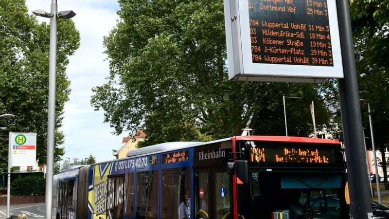 Fahrplan zum Feiertag gilt auch für Hilden und Haan: Rheinbahn verlängert Fahrzeiten vor Christi Himmelfahrt